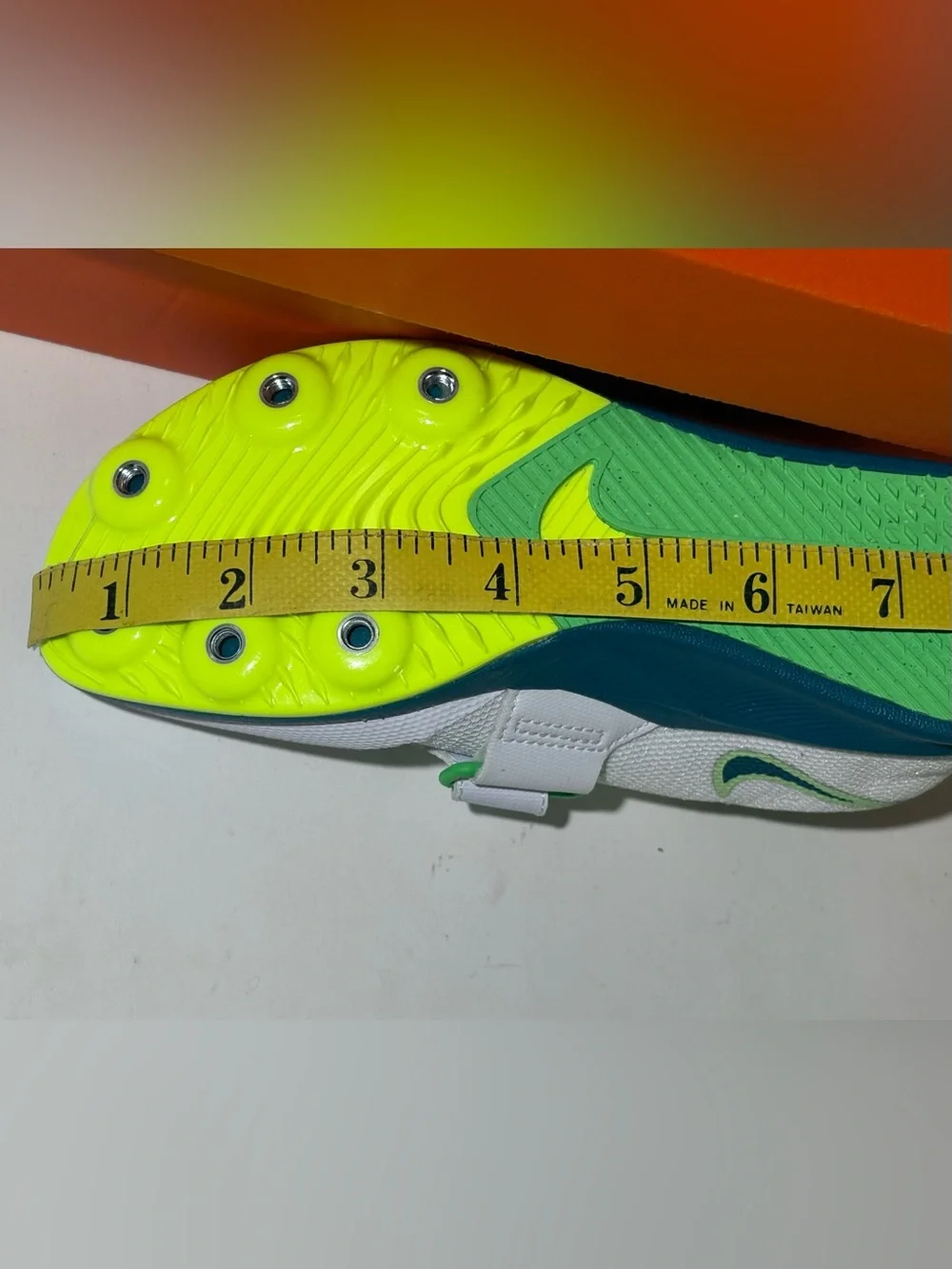 Size 1.5 Nike Zoom Rival Jump Track & Field Jumping Spikes jump Shoes DR2756-100